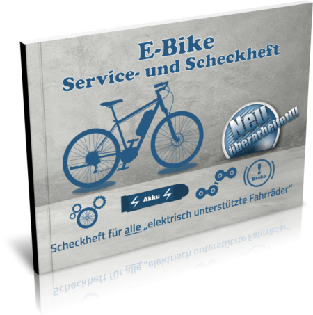 Neues E-Bike Service- und Scheckheft